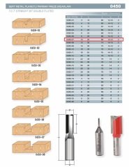 Netmak Elmas Uçlu Parmak Freze Bıçağı 10x25x12-14 Z2 450-07
