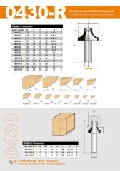 Netmak Elmas Uçlu Rulmanlı Radüs El Freze Bıçağı 29x13x55 430-R8