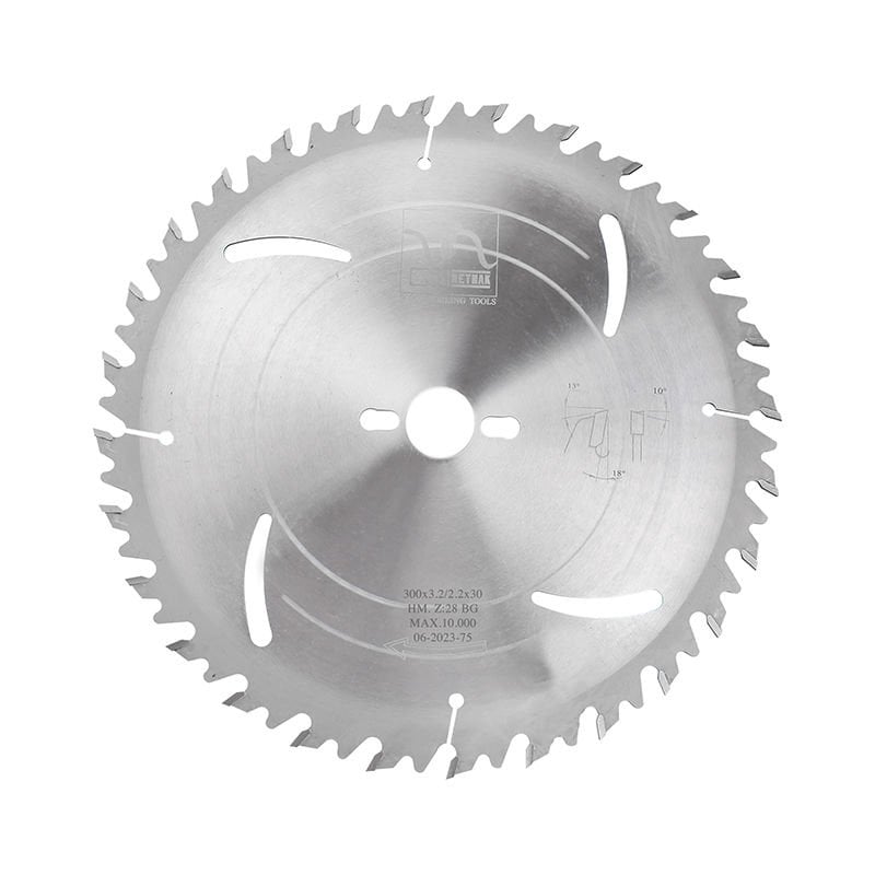Netmak Elmas Uçlu BG Form Ağaç Kesim Daire Testeresi 300x3.2x30 Z=28 T4-300323028