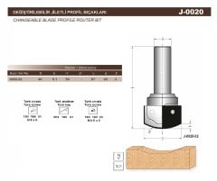 Netmak Değiştirilebilir Jiletli Rustik Bıçak J-0020-02 Z2