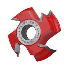Netmak Sert Metal Plaketli Postforming Bıçağı 0625-02 D=120 Z4