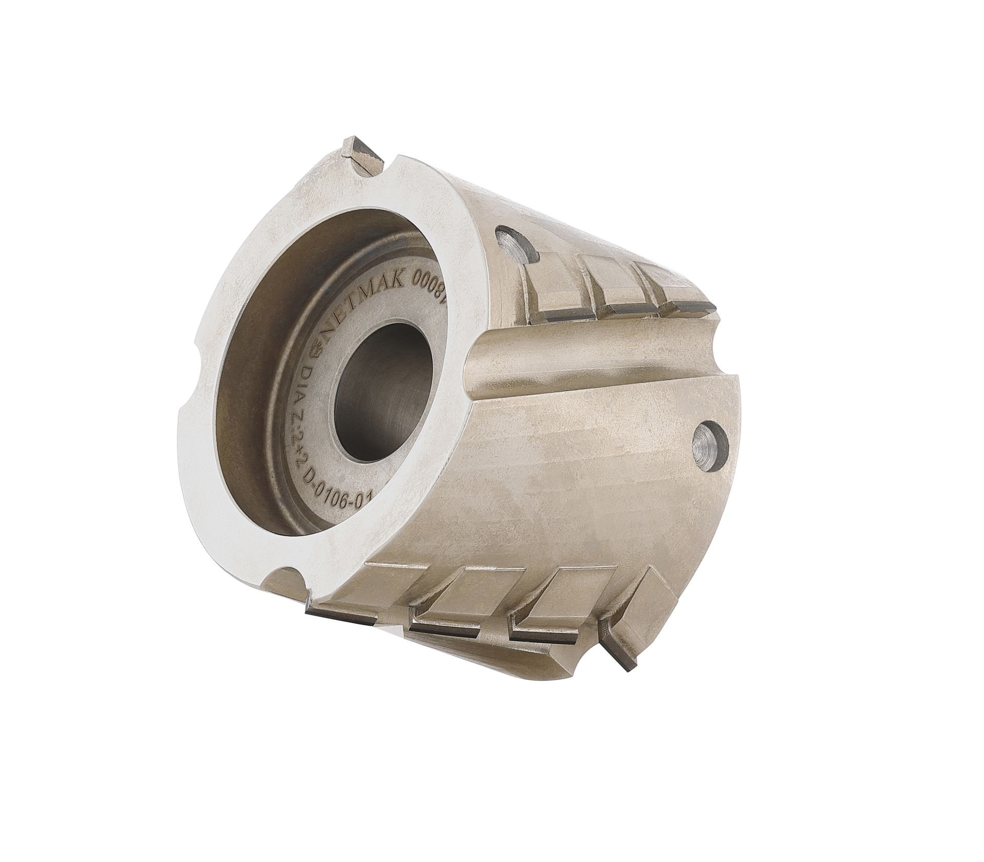 Netmak DIA Ön Freze Temizleme Bıçağı D-0106-01  Z=2+2